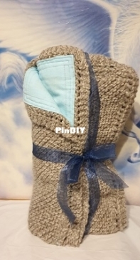 Baby Blanket lined with flannel
