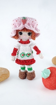 Crocs Betty - Betty Delery - Strawberry Shortcake 80s