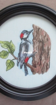 Woodpecker -by Elena Lartsova