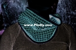Morse Code Cowl by Caroline Sommerfeld