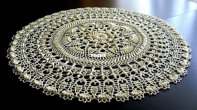 Galyna Borysova - Галина Борисова - Inspiration Doily - Салфетка Inspiration - Russian