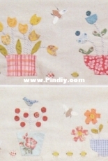 The Rowdy Flat Library Quilt  Month 7 Border 1 by Susan Smith