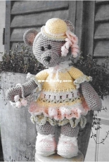 Funnys Haken - Ilse Scheffers - Funny Bear Tilly - Dutch