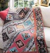 Elizabeth Allocco-Toomuchery-Free Quilt Pattern