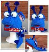 Snappy Tots- Heidi Yates- Brave dragon hat