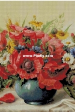 Art-goblen - Poppy watercolour - S. Nedelcheva