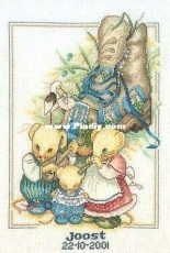 Lanarte 29837  Mouse and Shoe - Maria Van Scharrenburg PCS