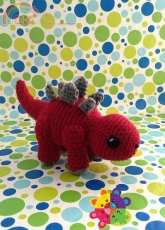 Snuggleme Stitches - Samantha Schreyer - Stegosaurus