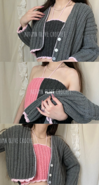 Autumn Olive Crochet - Autumn Olivia Ward - Magic Sweater Set - Free