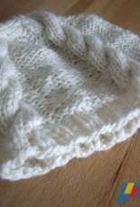 Snow White Beanie by Gabriela Widmer-Hanke-German-Free