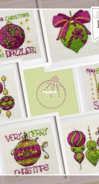 Faby Reilly - Raspberry & Lime mini patterns (set of 6)