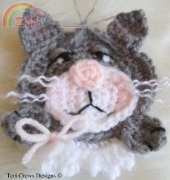 Teri Crews Designs - Teri Crews - Cute Cat Applique
