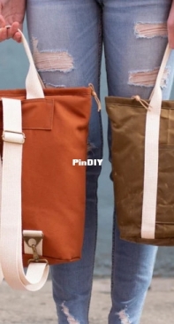 Buckthorn Backpack + Tote Pattern - Noodlehead - English