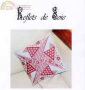 Reflets de Soie-Geometrie Rouge