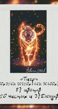 Siberia Stitch- Tiger
