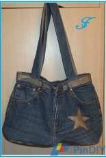 UPCYCLING JEANS IN BAG