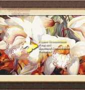 I Love Cross Stitch EH-004 Orchid Fandango