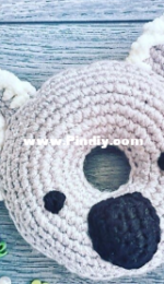 Oodles of Crochet Crafts - Rachel Zain - Doughnut Buddies - Koala