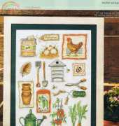 Anchor - The Kitchen Garden Sampler from Cross Stitch Gold 93 XSD