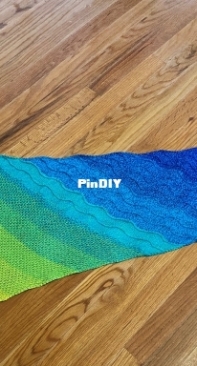 Fish Pose Shawl by Stacey Namaste