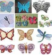 My Picot - Crochet Butterflies - 7001 to 7007 - Free