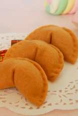 Felt Fortune cookies