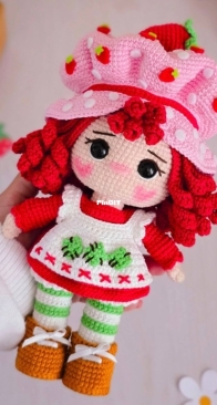 Kalu Crochet - Andry Pinzón - Strawberry Shortcake - Rosita - Spanish