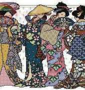 Design Works 9406 - Oriental Women PCS