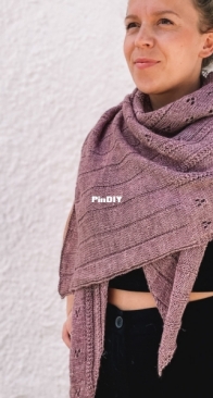Translucent Shawl by Rina Lehmann - English, German