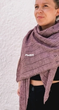Translucent Shawl by Rina Lehmann - English, German