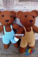 Zan Crochet -Teddy Bear by Zan Merry-Free