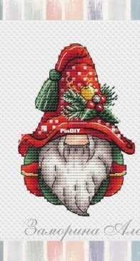 SA-stitch - Gnome In A Red Hat by Alexandra Zamorina