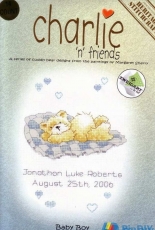 Heritage Stitchcraft Charlien Friends - CFBB806 Baby Boy by Margaret Sherry