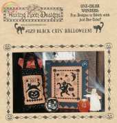Waxing Moon Designs #129 - Black Cats Halloween