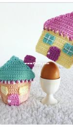 Essiebirdies - Esther Vogelaar - Little Spring House Egg Cosy - Free