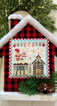 Stitching With The Housewives - Dapper Doodads - City Christmas 4