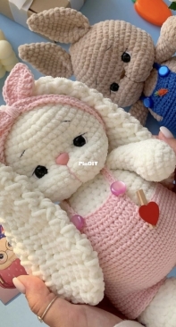 Lera toys - Uladinova Valeria - Уладинова Валерия - Bunny - Зайка - Russian