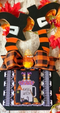 Stitching With the Housewives - Housewives Halloween - Basic Witch