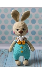 Crochet Friends Lab - Tatyana/Tatiana Kostochenkova - Easter little bunny - Russian