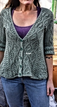 Trepassey Cardigan by Jennifer Beale