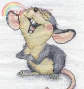 Happy Mouse by Yarilina