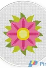 Daily Cross Stitch - Flower Bloom