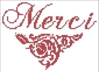 Merci by Le Point de Croix XSD