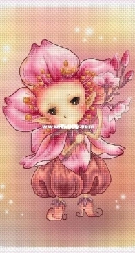 Lena Lawson Needlearts - Cherry Blossom Sprite XSD