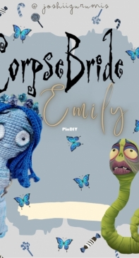 Joshii Gurumis - Corpse Bride Emily - Spanish