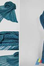 Touch of Tencel Scarf by Arlenes World of Lace-Eng.,German-Free