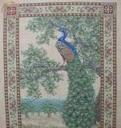Peacock Tapestry by Teresa Wentzler