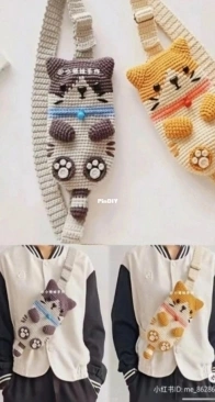 Dương Liễu Handmade - Xiao shi mei - Cat Phone Bag - English - Translated