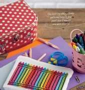Rainbow Bright by Kate McDonnell from Cross Stitcher 270 PCS