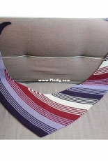 Asymmetrical Lines Scarf by Miwa Kawamura - Free